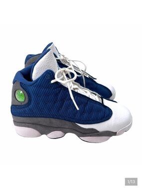 Nike Air Jordan Flint 13 Retro French Blue/Flint Grey Sneakers